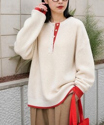 spangle puff knit / スパンコールパフニット（ニット/セーター