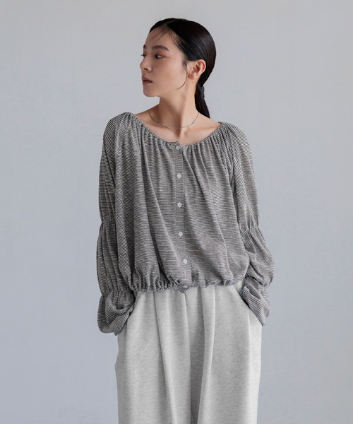 LOWRYS FARM(ローリーズファーム)の「2WAYオフショルロングスリーブ 1068686(Tシャツ/カットソー・レディース・ブラック/ブラック系その他/ピンク系その他・FREE)」の12枚目の写真