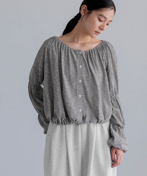 LOWRYS FARM(ローリーズファーム)の「2WAYオフショルロングスリーブ 1068686(Tシャツ/カットソー・レディース・ブラック/ブラック系その他/ピンク系その他・FREE)」の13枚目の写真