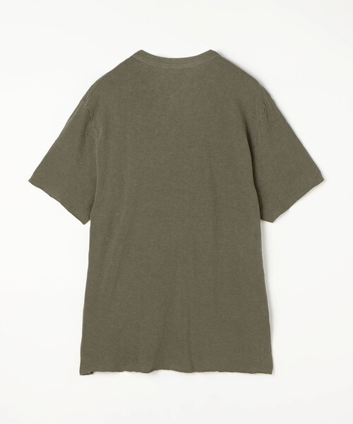 JAMES PERSE(ジェームスパース)の「コットンスラブ Tシャツ MISJ3891(Tシャツ/カットソー・メンズ・ダークグリーン・2)」の3枚目の写真