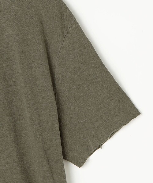 JAMES PERSE(ジェームスパース)の「コットンスラブ Tシャツ MISJ3891(Tシャツ/カットソー・メンズ・ダークグリーン・2)」の5枚目の写真