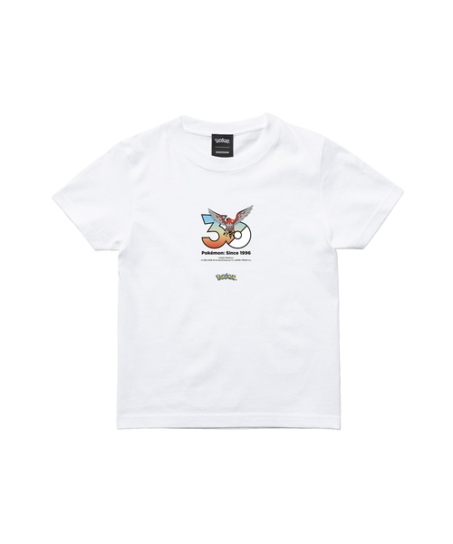 ZOZOSPOT(ゾゾスポット)の「Pokemon 30th Anniversary 1025 T-shirt 「ファイアロー」(Tシャツ/カットソー・レディース・ホワイト・SMALL/MEDIUM/LARGE/X-LARGE/XX-LARGE/XXX-LARGE/100cm/110cm/120cm/130cm/140cm/150cm/160cm)」の2枚目の写真
