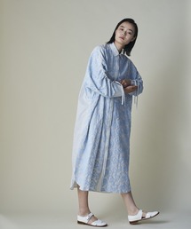 mintdesigns（ミントデザインズ）の「Layered Paisley Shirt Coat（ワンピース）」