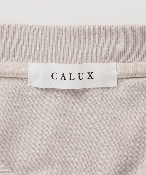 CALUX（キャラクス）の「【CALUX/キャラクス】SIDE-SLIT ロングスリーブ Tシャツ（Tシャツ/カットソー・レディース・アイボリー・FREE）」の19枚目の写真