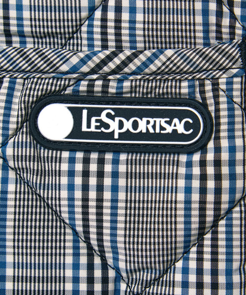LeSportsac(レスポートサック)の「中綿リバーシブルジャケット(ナイロンジャケット・レディース・ホワイト/チェック/ブラウン・SMALL/MEDIUM)」の5枚目の写真