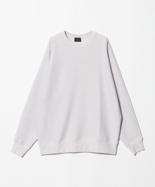 green label relaxing(グリーンレーベルリラクシング)の「スラブ リブ クルーネック ドルマンスリーブ 長袖 カットソー(Tシャツ/カットソー・メンズ・ブラック/モカ/レッド/ライトグレー・S/XL/M/L)」の20枚目の写真