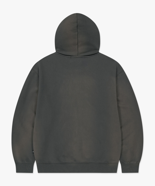 LMCの「SUNFADE BLUR LOGO HOODIE ZIP-UP charcoal(パーカー・レディース・その他・SMALL/MEDIUM/LARGE/X-LARGE)」の5枚目の写真