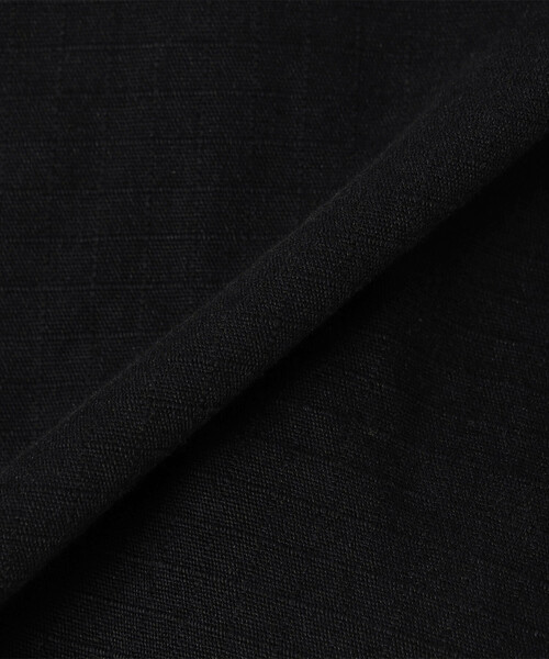 FREAK'S STORE(フリークスストア)の「crinkle crinkle crinkle/クリンクルクリンクルクリンクル frill collar military jacket/フリルカラーミリタリージャケット(ミリタリージャケット・レディース・ブラック/オリーブ・X-LARGE)」の5枚目の写真
