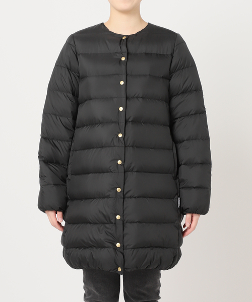 Traditional Weatherwear(トラディショナルウェザーウェア)の「《追加》【TRADITIONAL WEATHERWEAR】 ARKLEY LONG DOWN PA:ダウンコート(ダウンジャケット/コート・レディース・ベージュ/ブラック・34/36)」の18枚目の写真