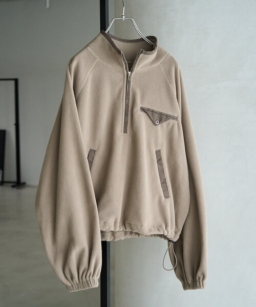 #FR2GOLF ベージュ ハーフジップ　フリース 美品 FR2GOLF エフアールツーゴルフ FR2 フリース ベージュ M - メルカリ