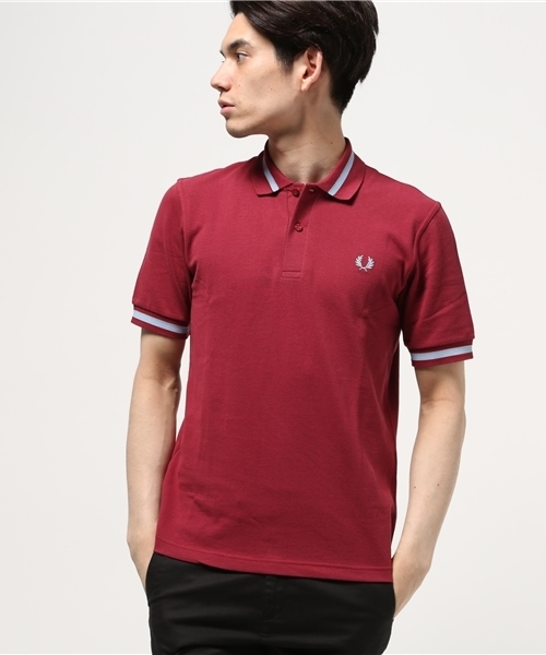 FRED PERRY（フレッドペリー）の「FRED PERRY / フレッドペリー:M2 #（ポロシャツ・メンズ・ブラック/ホワイト/ネイビー/ボルドー・38/36）」の15枚目の写真