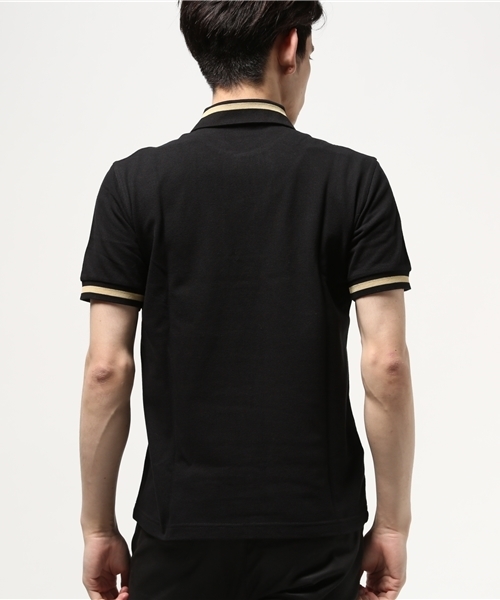 FRED PERRY（フレッドペリー）の「FRED PERRY / フレッドペリー:M2 #（ポロシャツ・メンズ・ブラック/ホワイト/ネイビー/ボルドー・38/36）」の6枚目の写真