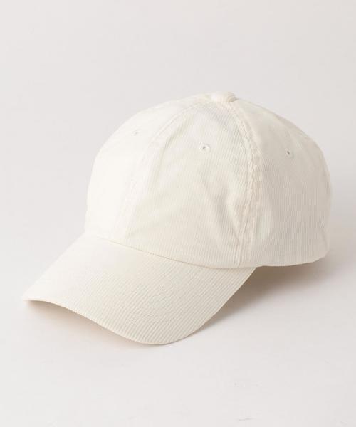 Another Edition(アナザーエディション)の「コーデュロイキャップ/AEBC Cord CAP(キャップ・レディース・オフホワイト/ベージュ/ピンク/ネイビー・FREE)」の2枚目の写真