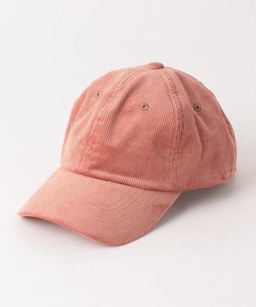 Another Edition(アナザーエディション)の「コーデュロイキャップ/AEBC Cord CAP(キャップ・レディース・オフホワイト/ベージュ/ピンク/ネイビー・FREE)」の1枚目の写真