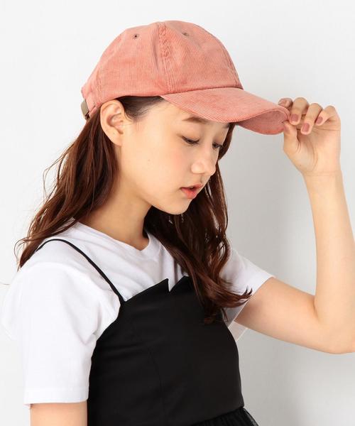 Another Edition(アナザーエディション)の「コーデュロイキャップ/AEBC Cord CAP(キャップ・レディース・オフホワイト/ベージュ/ピンク/ネイビー・FREE)」の11枚目の写真