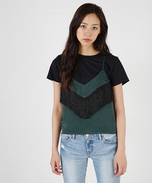 MOUSSY | SATIN CAMI F(キャミソール)