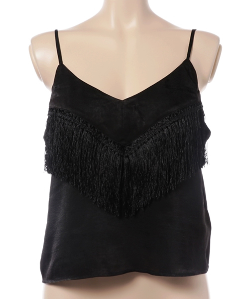 MOUSSY（マウジー）の「SATIN CAMI F（キャミソール・レディース・ダークグリーン/ブラック・FREE）」の10枚目の写真