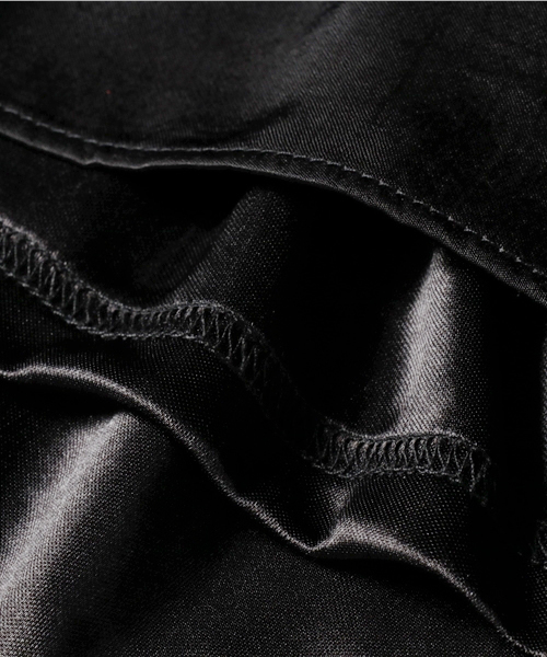 MOUSSY（マウジー）の「SATIN CAMI F（キャミソール・レディース・ダークグリーン/ブラック・FREE）」の5枚目の写真