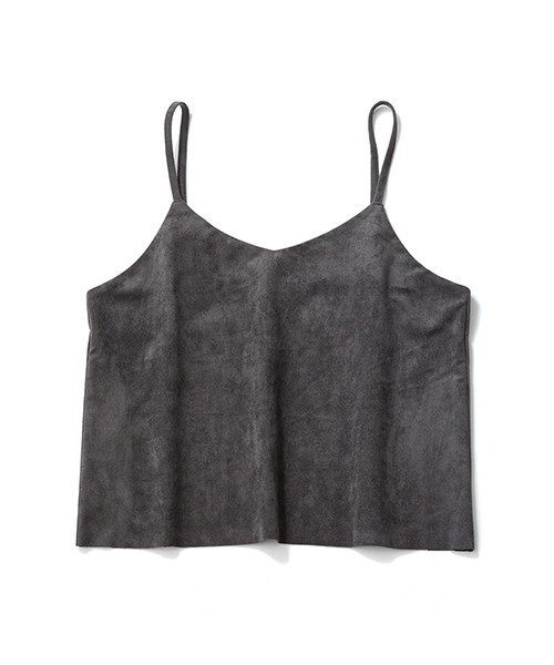 Denime（ドゥニーム）の「フェイクスウェードキャミソール（キャミソール・レディース・ベージュ/ブラック/カーキ・FREE）」の16枚目の写真