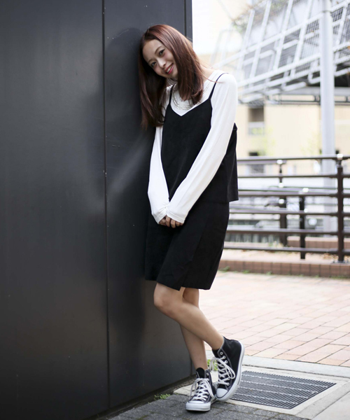 Denime（ドゥニーム）の「フェイクスウェードキャミソール（キャミソール・レディース・ベージュ/ブラック/カーキ・FREE）」の18枚目の写真