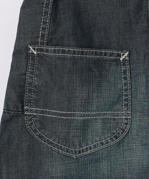 Lee（リー）の「【LEE(リー)】 オーバーオールスカート◆（ワンピース・キッズ・コバルトブルー・100cm/110cm/120cm）」の5枚目の写真