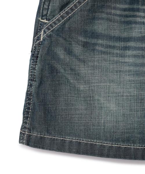 Lee（リー）の「【LEE(リー)】 オーバーオールスカート◆（ワンピース・キッズ・コバルトブルー・100cm/110cm/120cm）」の6枚目の写真