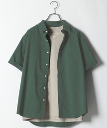RAGEBLUE | ＜フレンチリネン使用＞ストレッチクールマックスリネンシャツ半袖/745970(シャツ/ブラウス)