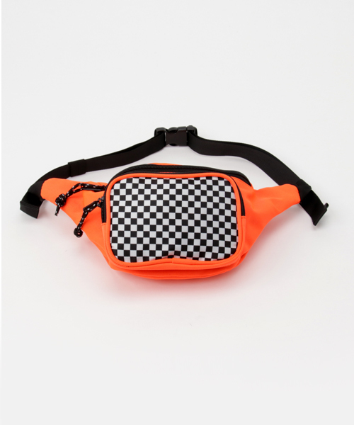 WEGO（ウィゴー）の「WEGO/カラーブロックヒップバッグ（ボディバッグ/ウエストポーチ・メンズ・ブラック系その他/ブラック/パープル/オレンジ/ブルー・FREE）」の8枚目の写真