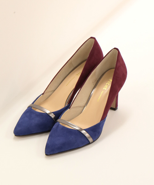 PICHE ABAHOUSE（ピシェ アバハウス）の「ハイショクパンプス（パンプス・レディース・ブルー/マスタード/ブラック/ベージュ・38/36/37/35/39/34/40）」の18枚目の写真