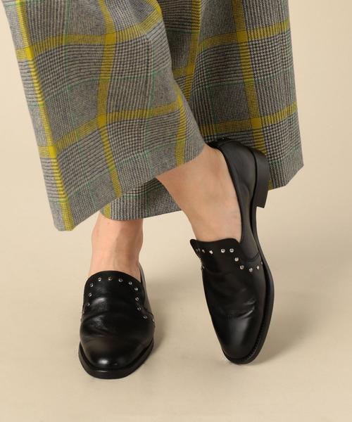 P.A.M.（パム）の「＜PAM＞スタッズレザースリッポン ◆（スリッポン・レディース・ブラック/ブラウン・36/38/37）」の9枚目の写真