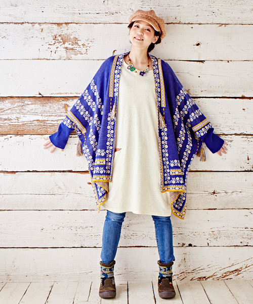 チャイハネ(チャイハネ)の「【チャイハネ】コロンキャスケット(キャスケット・レディース・ブラック/オレンジ/レッド/ブルー・FREE)」の13枚目の写真