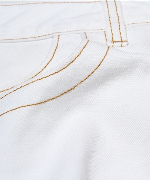 Kastane（カスタネ）の「デニムショートPT（その他パンツ・レディース・インディゴブルー/ホワイト/ケミカルウォッシュ/アニマル/ピンク・SMALL/MEDIUM）」の11枚目の写真