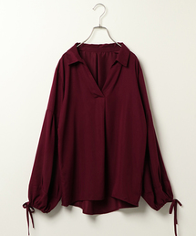 VENCEEXCHANGE | ボリューム袖スキッパーシャツ              (シャツ/ブラウス)