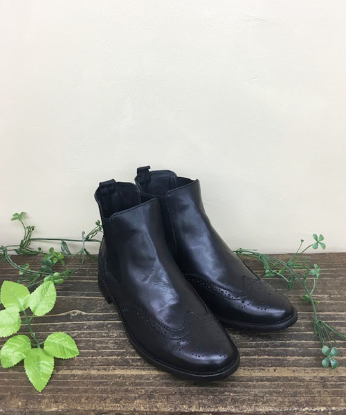 Marie-Louise(マリ-・ルイ-ズ)の「【Marie-Louise/マリールイーズ】サイドゴアブーツ/#MLS-62L(ブーツ・レディース・ブラック/ボルドー/ブラウン/ダークブラウン・39/36/37/38)」の7枚目の写真