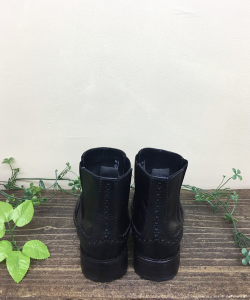 Marie-Louise(マリ-・ルイ-ズ)の「【Marie-Louise/マリールイーズ】サイドゴアブーツ/#MLS-62L(ブーツ・レディース・ブラック/ボルドー/ブラウン/ダークブラウン・39/36/37/38)」の5枚目の写真