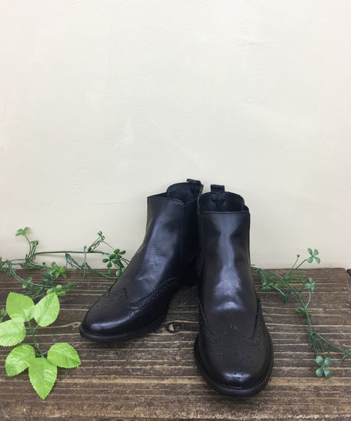 Marie-Louise(マリ-・ルイ-ズ)の「【Marie-Louise/マリールイーズ】サイドゴアブーツ/#MLS-62L(ブーツ・レディース・ブラック/ボルドー/ブラウン/ダークブラウン・39/36/37/38)」の9枚目の写真