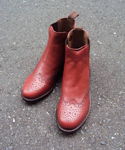 Marie-Louise(マリ-・ルイ-ズ)の「【Marie-Louise/マリールイーズ】サイドゴアブーツ/#MLS-62L(ブーツ・レディース・ブラック/ボルドー/ブラウン/ダークブラウン・39/36/37/38)」の4枚目の写真