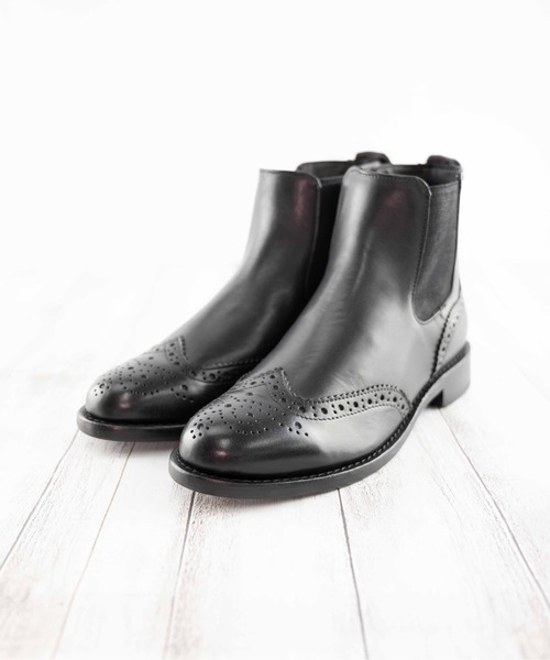 Marie-Louise(マリ-・ルイ-ズ)の「【Marie-Louise/マリールイーズ】サイドゴアブーツ/#MLS-62L(ブーツ・レディース・ブラック/ボルドー/ブラウン/ダークブラウン・39/36/37/38)」の20枚目の写真