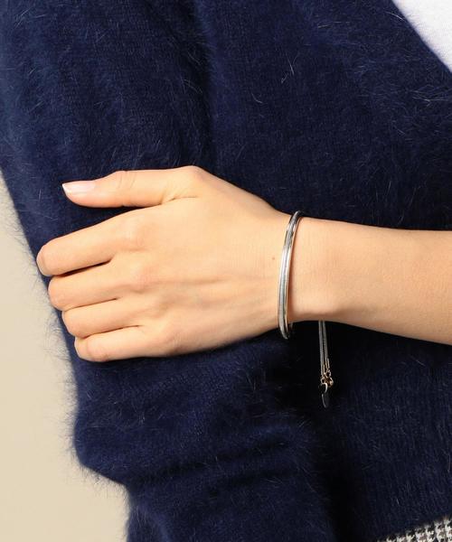 BEAUTY&YOUTH UNITED ARROWS（ビューティーアンドユースユナイテッドアローズ）の「BY メタルコンビ スライドバングル（ブレスレット・レディース・その他1・FREE）」の6枚目の写真