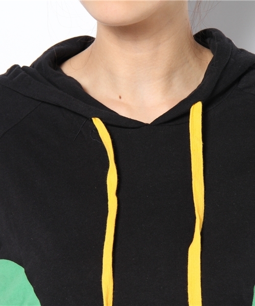DANCE LB-03（ダンス エルビー・ゼロスリー）の「フードBOYSロングTシャツ( Disney)（Tシャツ/カットソー・レディース・ブラック系/グレー系1/ホワイト系1/ピンク系・FREE）」の8枚目の写真