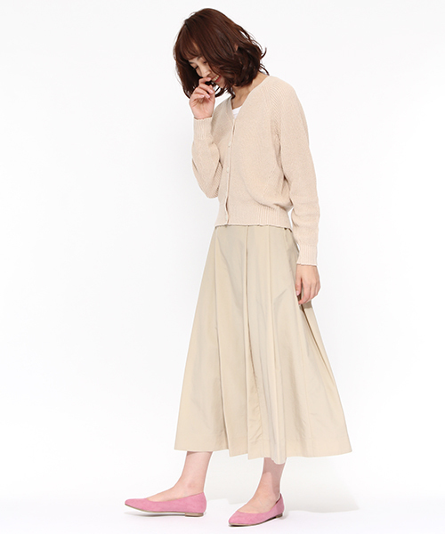 LAKOLE（ラコレ）の「【マルチウェイ】2WAYドルマンカーディガン / LAKOLE（カーディガン/ボレロ・レディース・サックスブルー/ベージュ/オフホワイト・MEDIUM/SMALL）」の11枚目の写真