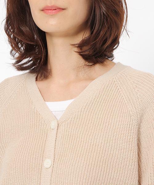 LAKOLE（ラコレ）の「【マルチウェイ】2WAYドルマンカーディガン / LAKOLE（カーディガン/ボレロ・レディース・サックスブルー/ベージュ/オフホワイト・MEDIUM/SMALL）」の14枚目の写真