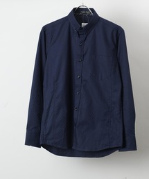 おしゃれスタ（オシャレスタ）の「シャドーチェックボタンダウン形態安定加工ビズカジシャツ(GW)（シャツ/ブラウス）」