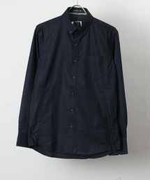 おしゃれスタ（オシャレスタ）の「シャドーチェックボタンダウン形態安定加工ビズカジシャツ(GW)（シャツ/ブラウス）」