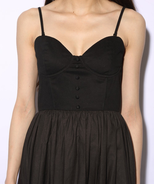 i（アイ）の「コルセットOP（ワンピース・レディース・ホワイト/ブラック・ﾌﾘ-）」の10枚目の写真