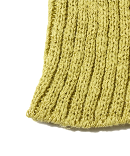 CIAOPANIC（チャオパニック）の「【Ciaopanic】WATCHCAP（ニットキャップ/ビーニー・メンズ・ネイビー/イエロー/オレンジ/アイボリー/ブルー/グリーン・FREE）」の11枚目の写真