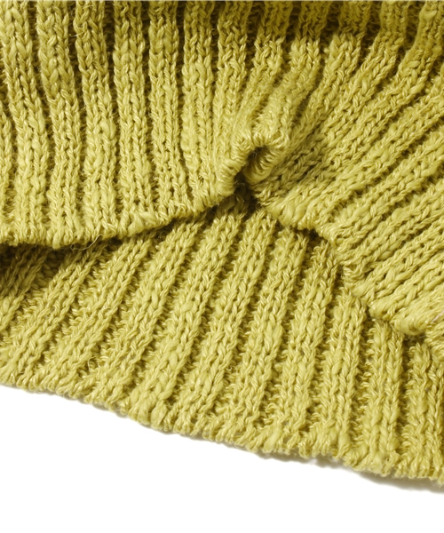 CIAOPANIC（チャオパニック）の「【Ciaopanic】WATCHCAP（ニットキャップ/ビーニー・メンズ・ネイビー/イエロー/オレンジ/アイボリー/ブルー/グリーン・FREE）」の9枚目の写真