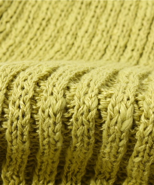 CIAOPANIC（チャオパニック）の「【Ciaopanic】WATCHCAP（ニットキャップ/ビーニー・メンズ・ネイビー/イエロー/オレンジ/アイボリー/ブルー/グリーン・FREE）」の8枚目の写真