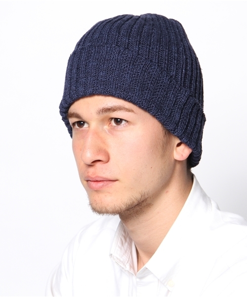 CIAOPANIC（チャオパニック）の「【Ciaopanic】WATCHCAP（ニットキャップ/ビーニー・メンズ・ネイビー/イエロー/オレンジ/アイボリー/ブルー/グリーン・FREE）」の10枚目の写真