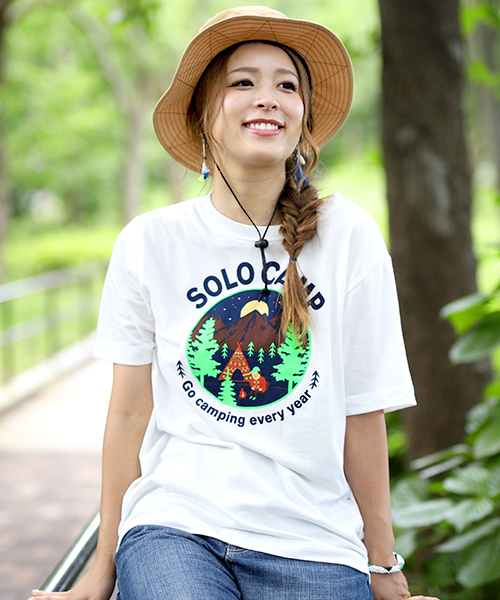 CAMPプリントTシャツ CAMPプリントTシャツ